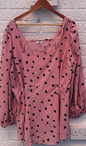 Simply pink gingham heart - simply, be