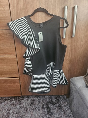River island asymmetric peplum - island,