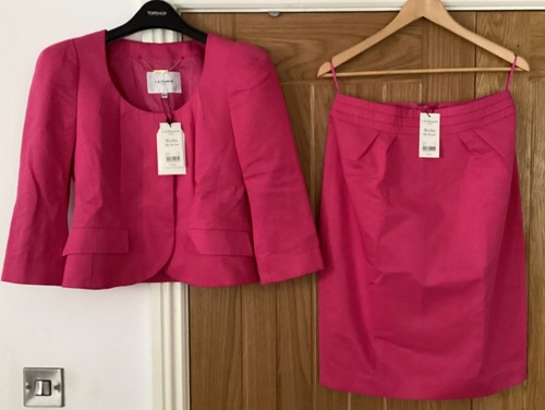 Bennett pink suit peplum - lk,