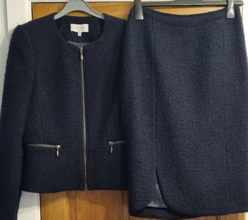 Hobbs navy boucle wool - boucle,
